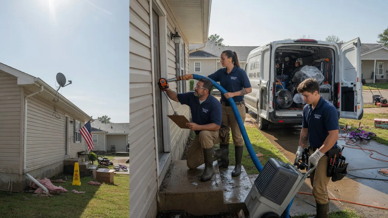 Ceiling Water Damage Restoration in Wheeling, IL near me