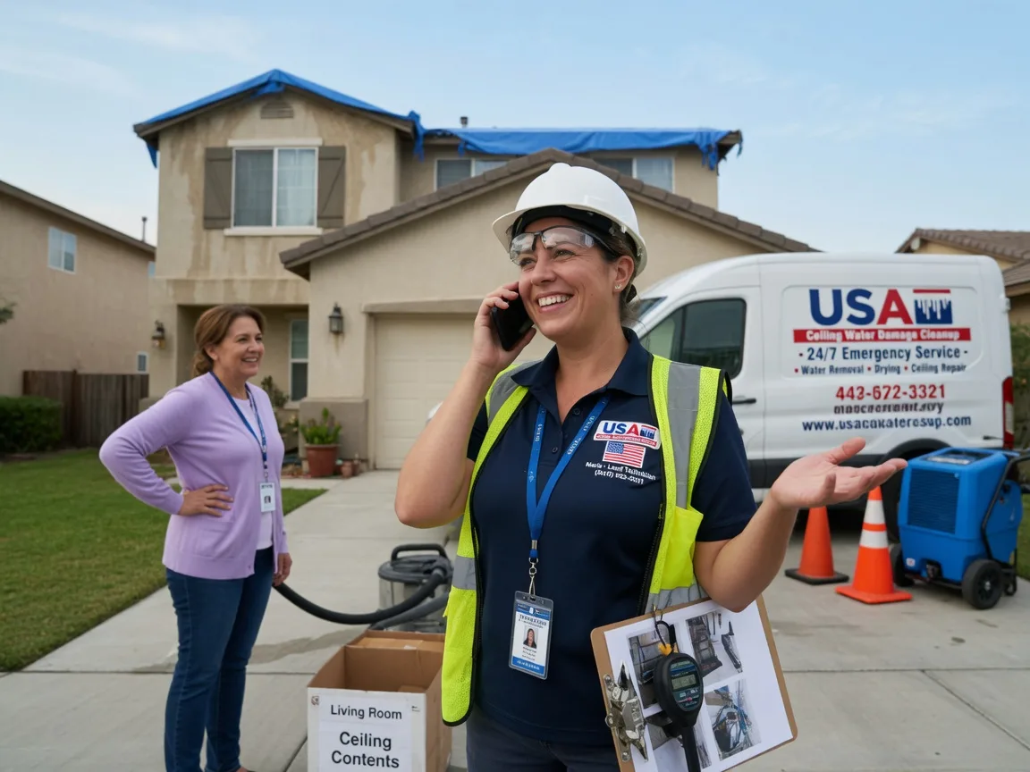Ceiling Water Damage Restoration Wheeling, IL FAQs